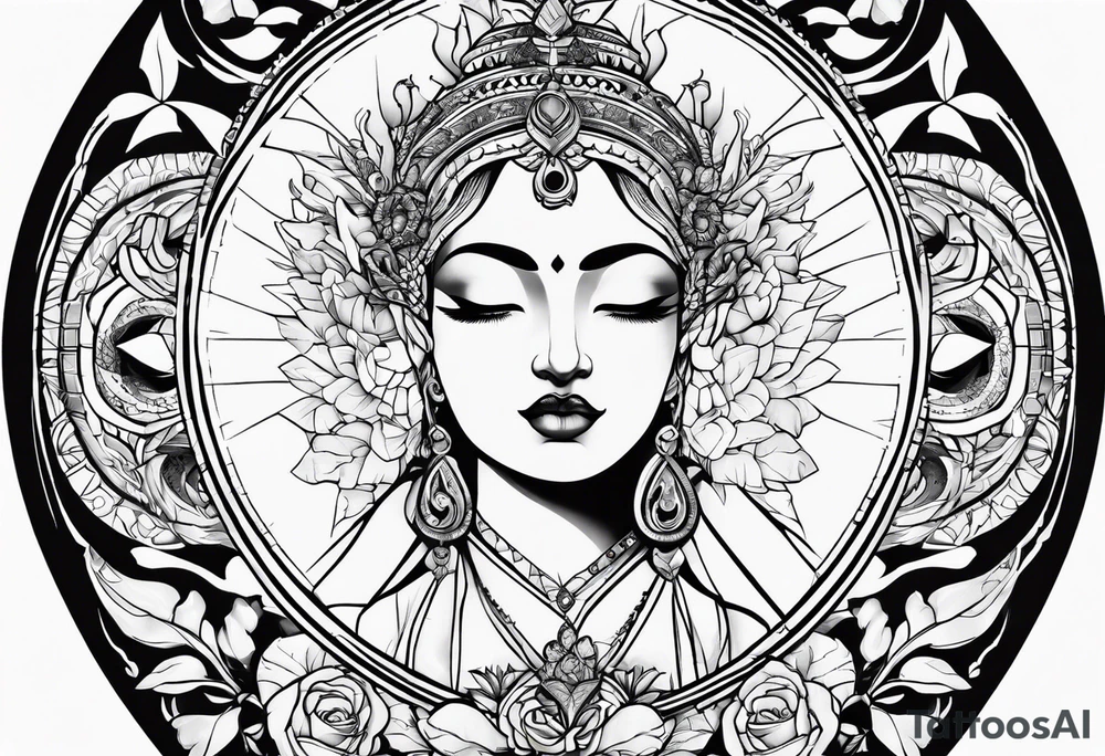 God is love tattoo idea