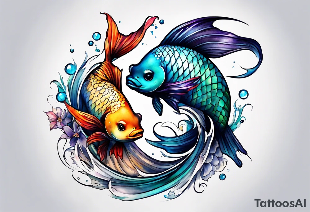 Pisces tattoo idea