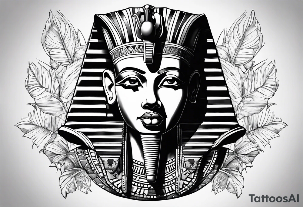 Pharaoh tattoo idea