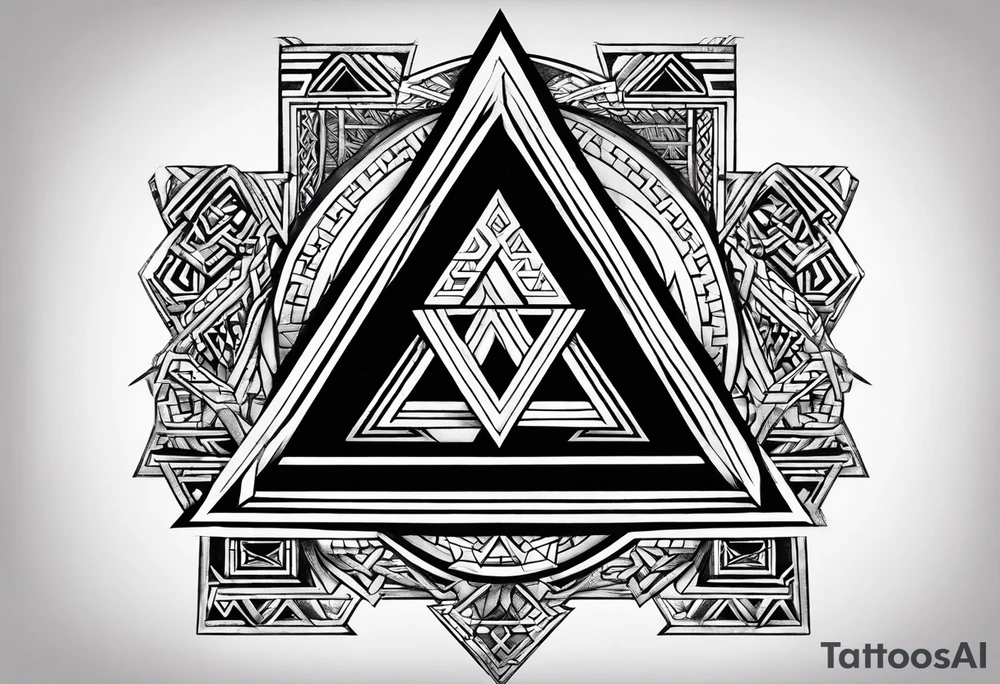 Danish valknut tattoo idea
