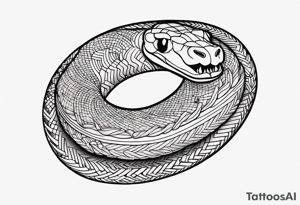 snake tattoo idea