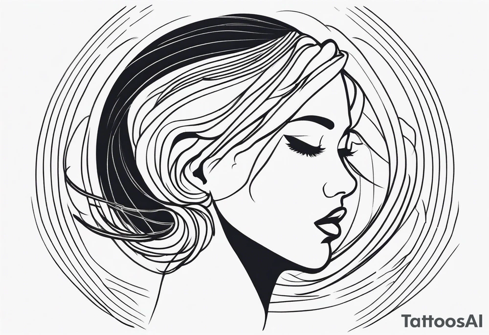 Lines tattoo tattoo idea