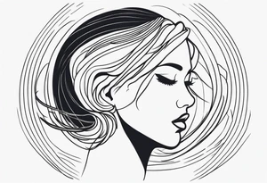 Lines tattoo tattoo idea