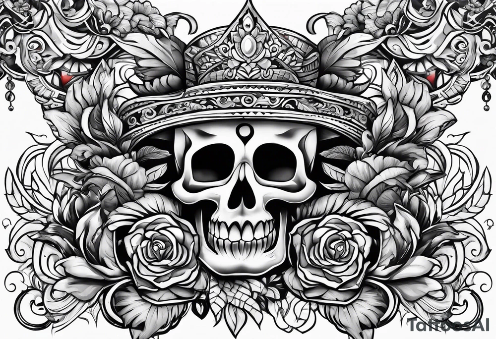 Eastern Caribbean islands tattoo idea