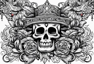 Eastern Caribbean islands tattoo idea