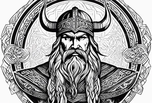 Viking, thor, odin, norse god, viking language, powerfull, war tattoo idea