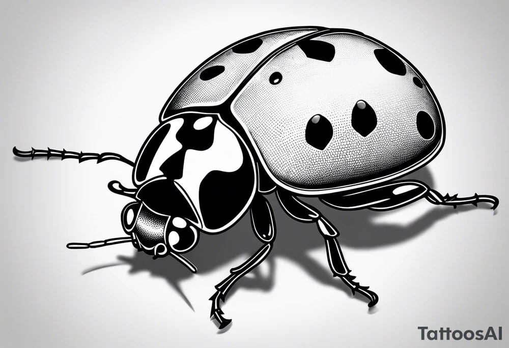 lady bug tattoo idea