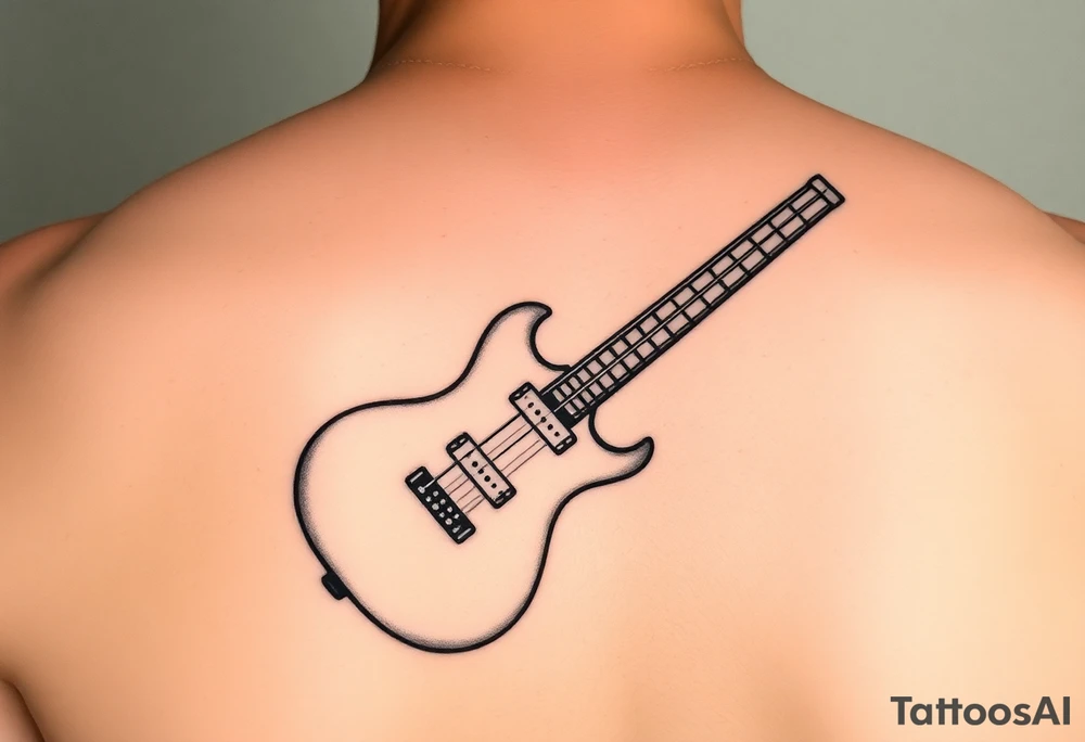 Ben Howard guitar tattoo idea