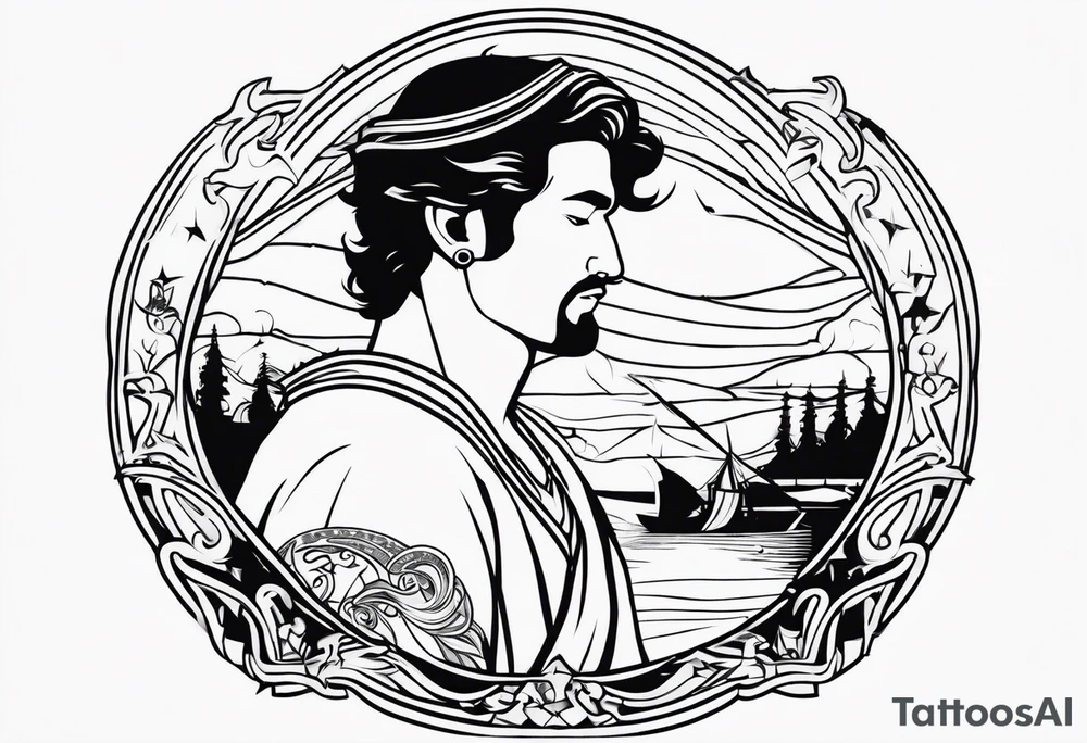 Joseph,Aquarius,Baltimore tattoo idea