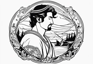 Joseph,Aquarius,Baltimore tattoo idea