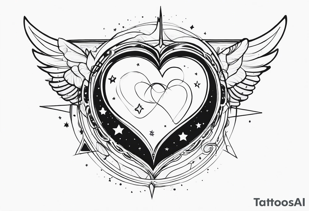 With all my heart and all my soul to the end of the universe To infinity and beyond tattoo idea