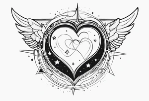 With all my heart and all my soul to the end of the universe To infinity and beyond tattoo idea