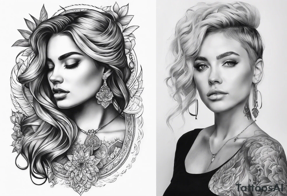Womens history collarbone tattoo tattoo idea
