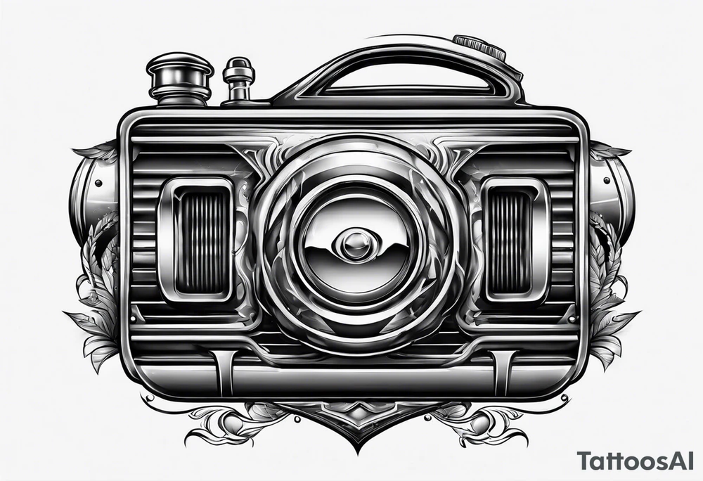 Gas tank Love tattoo idea
