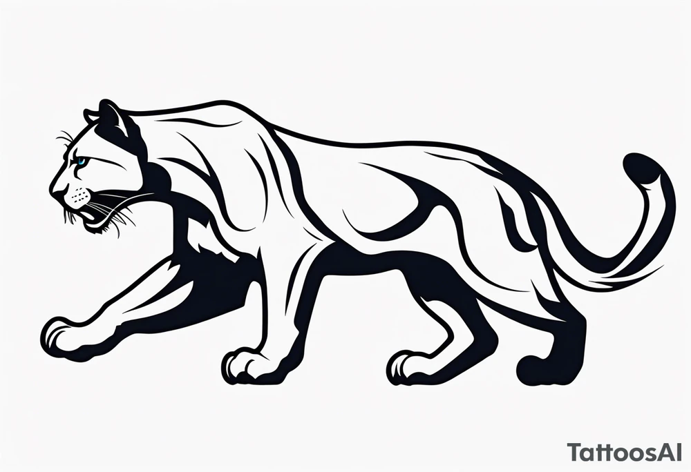 panther tattoo idea