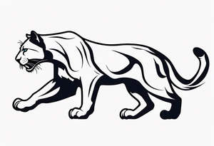 panther tattoo idea