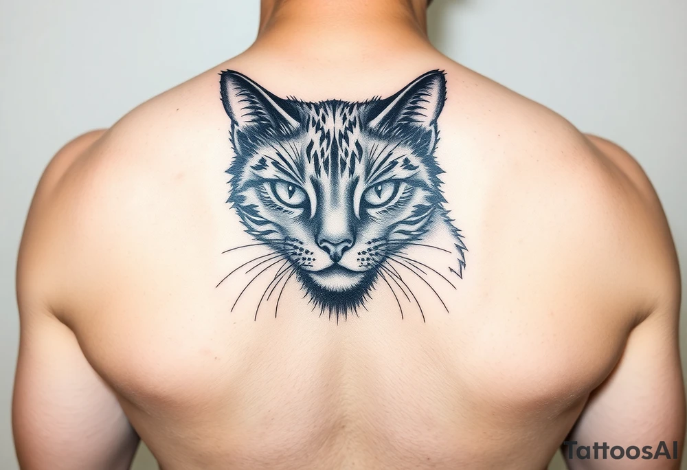 Black Cat tattoo idea
