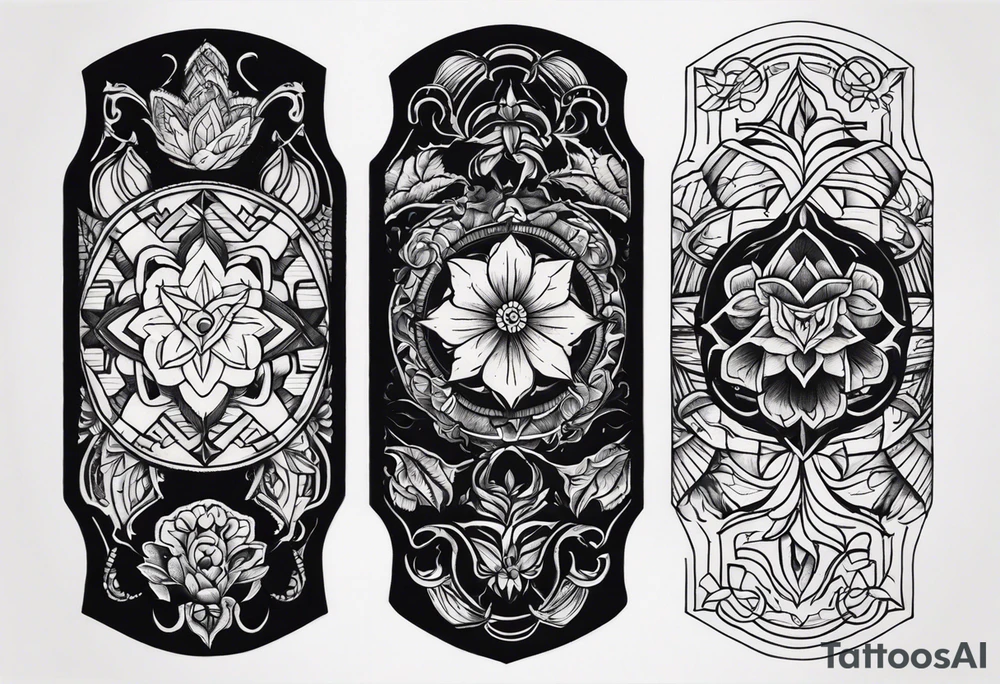 sleeve old school tattoo idea