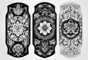 sleeve old school tattoo idea