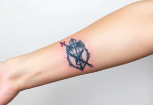 realistic
knight tattoo idea