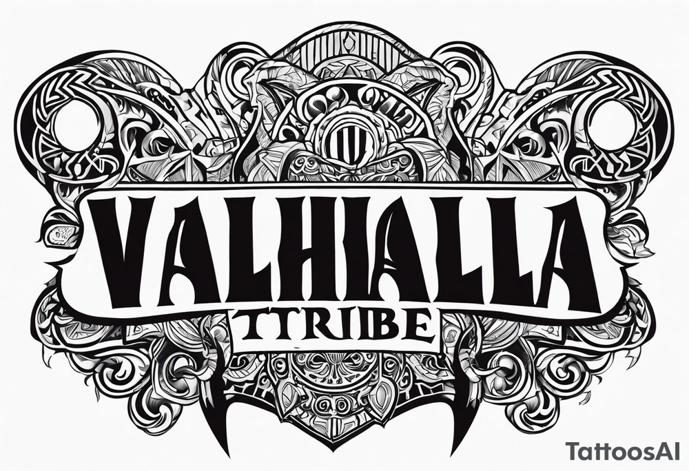 Valhalla tribe tattoo idea