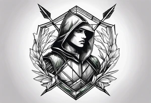 the green arrow tattoo idea