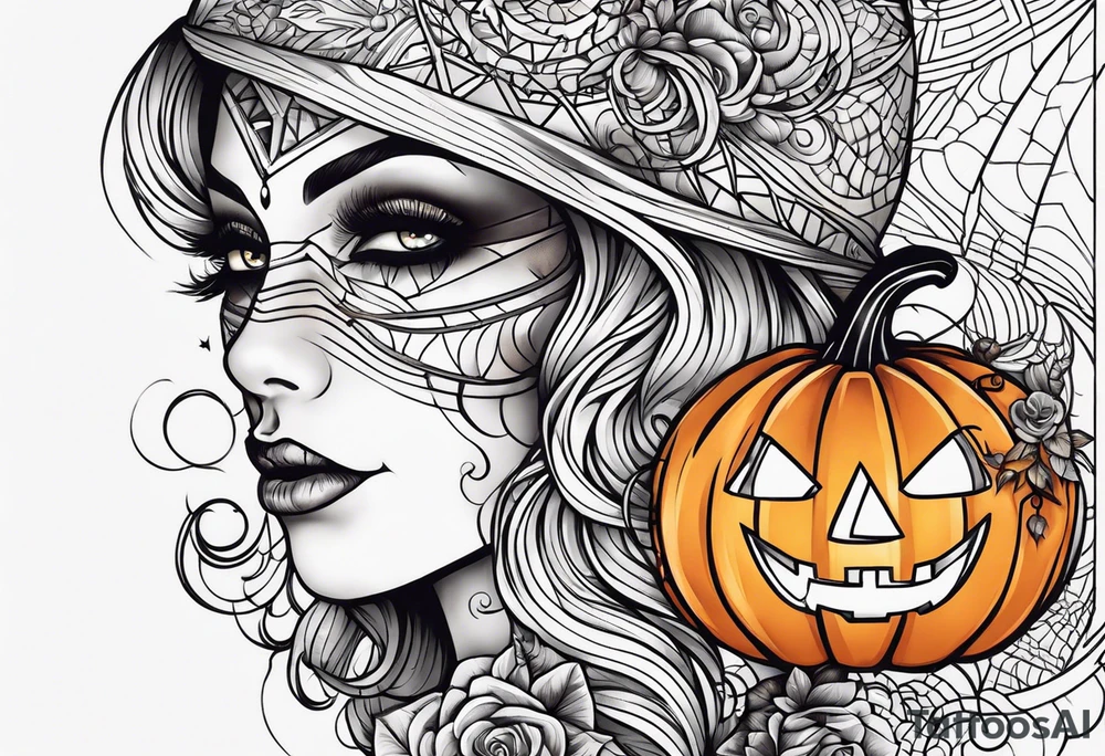 Halloween tattoo idea