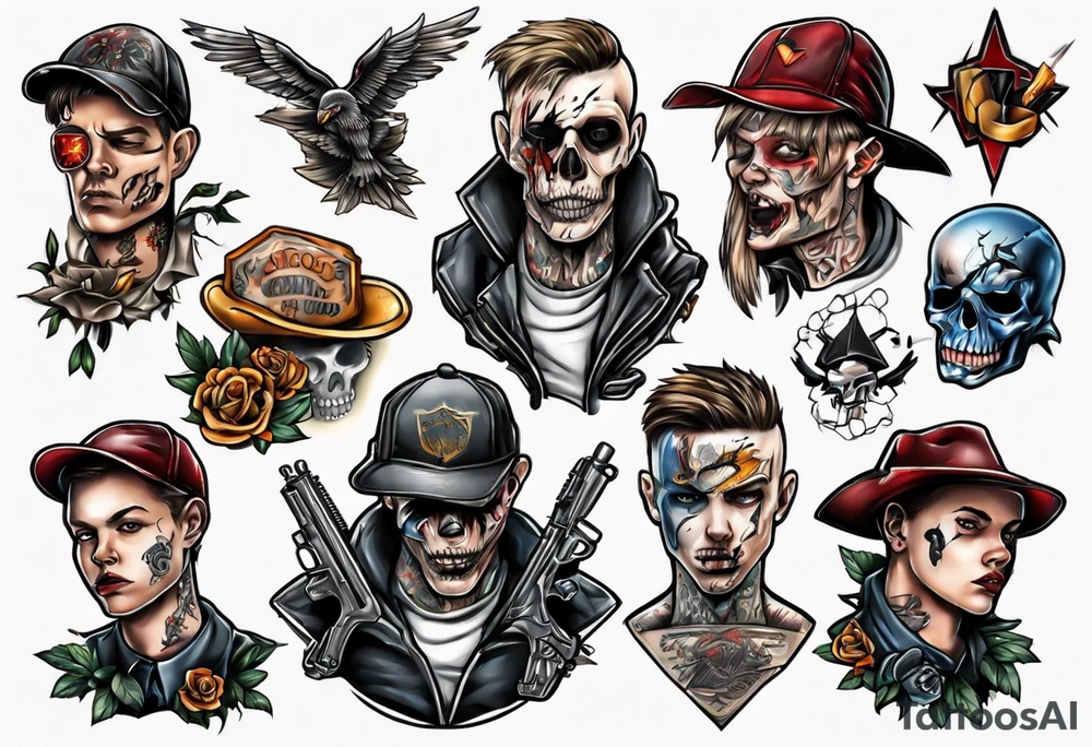 School Shooter tattoo idea