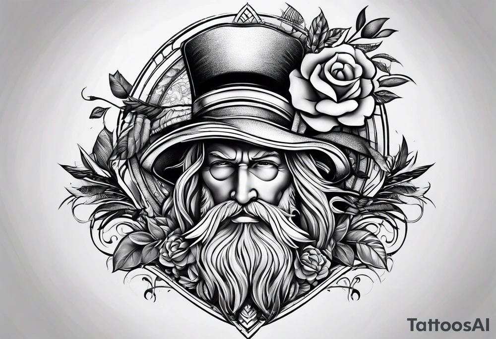 Father and son tattoo idea