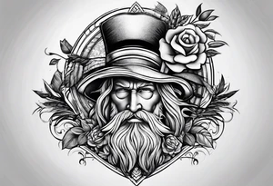 Father and son tattoo idea