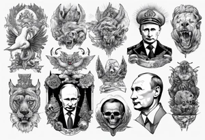 Putin getting railed tattoo idea