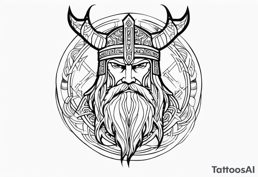 norse god tattoo idea