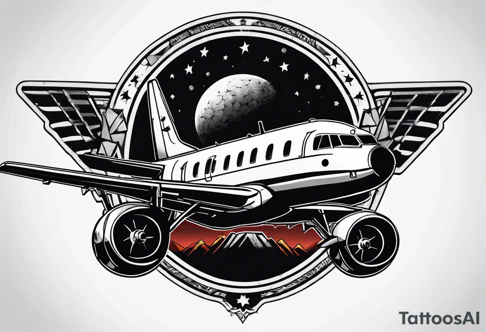 bomb from a plane tattoo idea