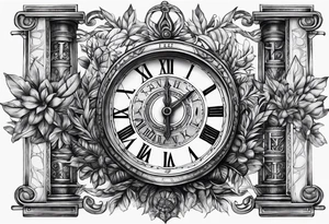 Roman numeral 1955 tattoo idea