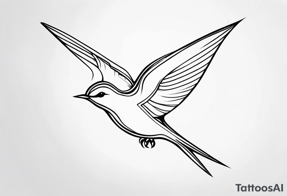 Swallow tattoo idea