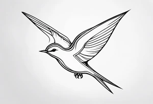 Swallow tattoo idea