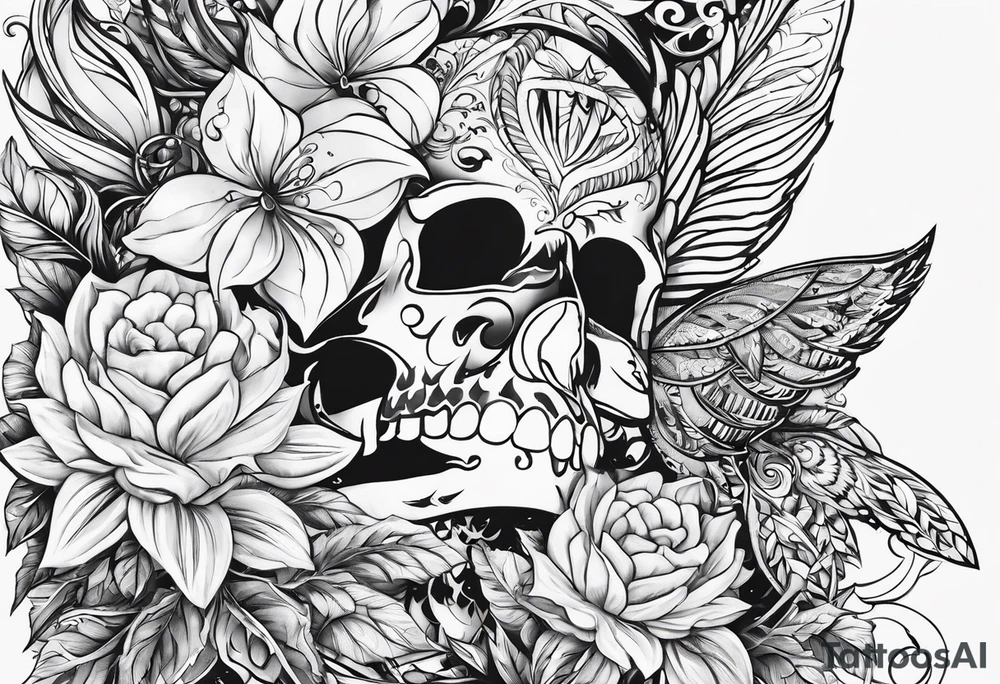 Fine Tatoo design with the word relish tattoo idea