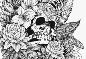 Fine Tatoo design with the word relish tattoo idea