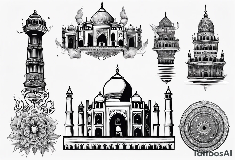 Taj Mahal
Coliseum tattoo idea