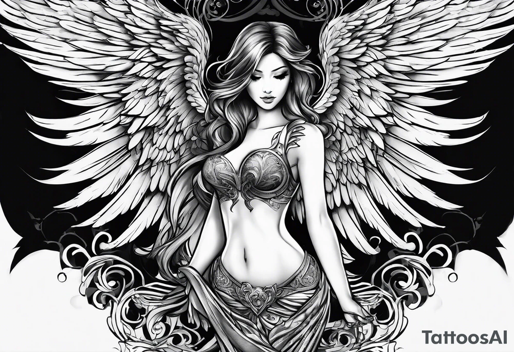 Angel Wings tattoo idea