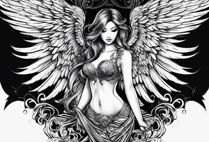 Angel Wings tattoo idea