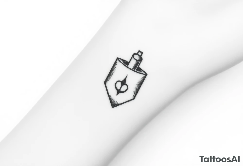 Dreidel tattoo idea
