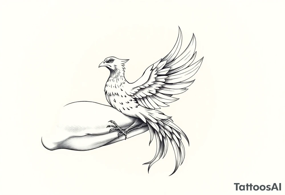 Phoenix tattoo idea