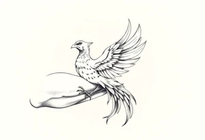Phoenix tattoo idea