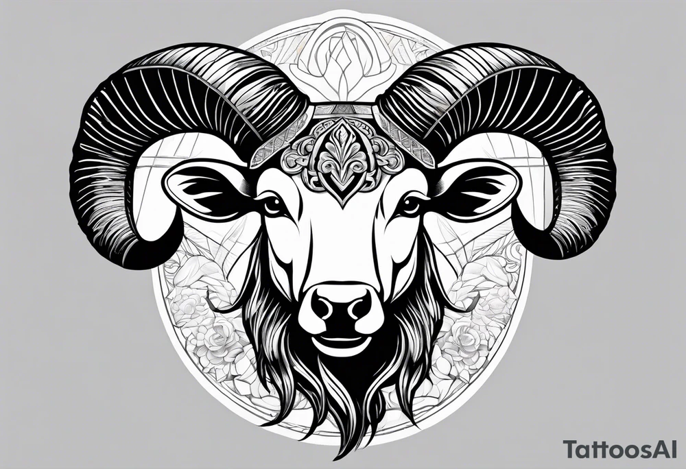 Aries tattoo idea