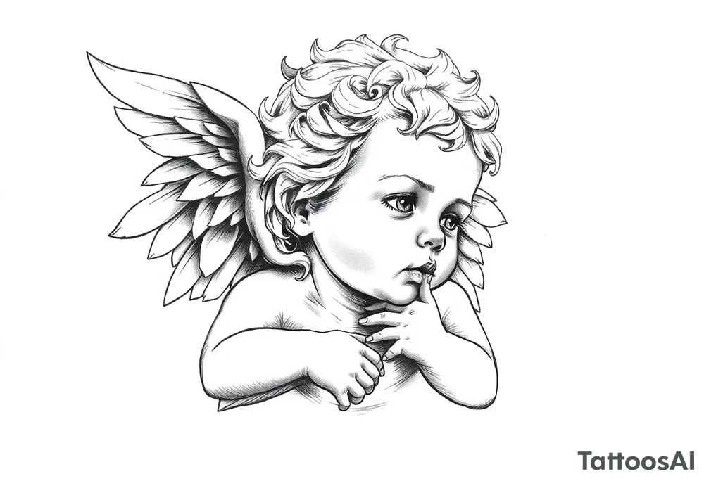 cherub tattoo idea