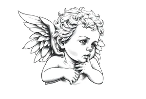 cherub tattoo idea