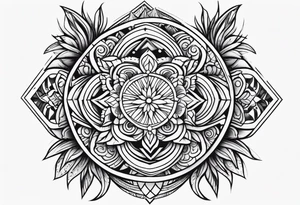 traditional Hawaiian tattoo idea