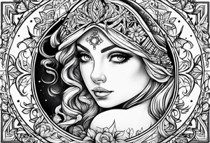 A tattoo representing my children, Heidi, Leo and Florence tattoo idea
