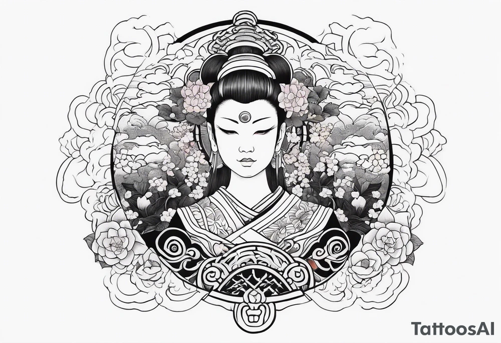 Japanese style tattoo idea